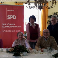 von links: Anni Hofschneider, Petra Keitz-Dimpflmeier, Günter Sandtner, Sepp Glaser
